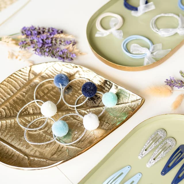 Detalle 1 de Papierdrachen Haarspangen Set 48er