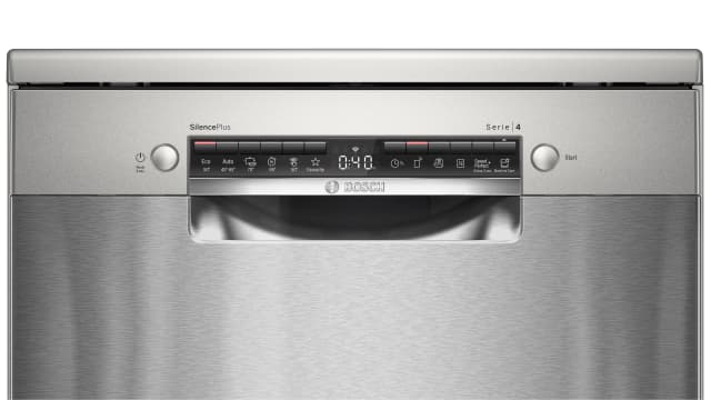 Detalle 1 de Bosch SMS4EMI01E reacondicionado grado D – Lavavajillas de 60 cm para 14 servicios con Home Connect y ActiveWater