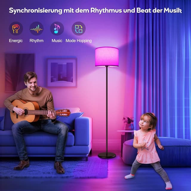 Thumbnail 3 de AmazeFun LED Stehlampe 156 cm