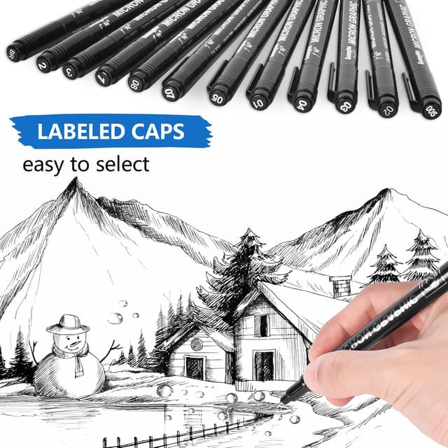 Thumbnail 3 de OFFCUP Bolígrafos de Dibujo 12 piezas