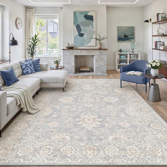Detalle de PureCozy Vintage living room rug 200x300cm