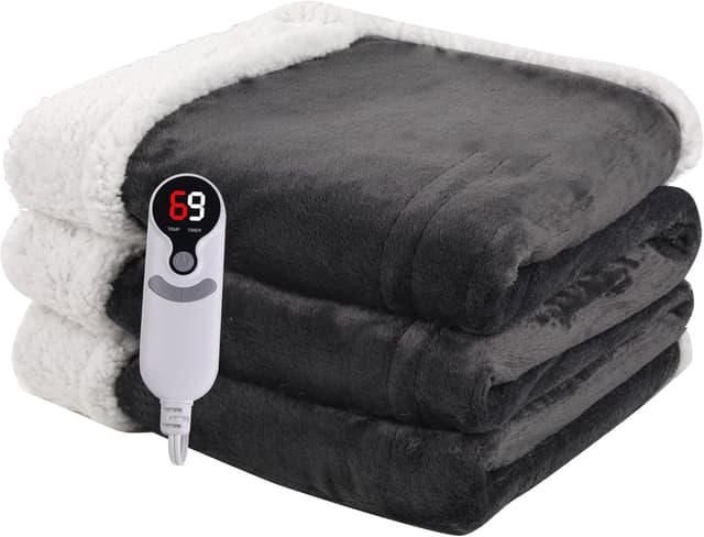Detalle de Minervada Heated Blanket 72x84 Full Size