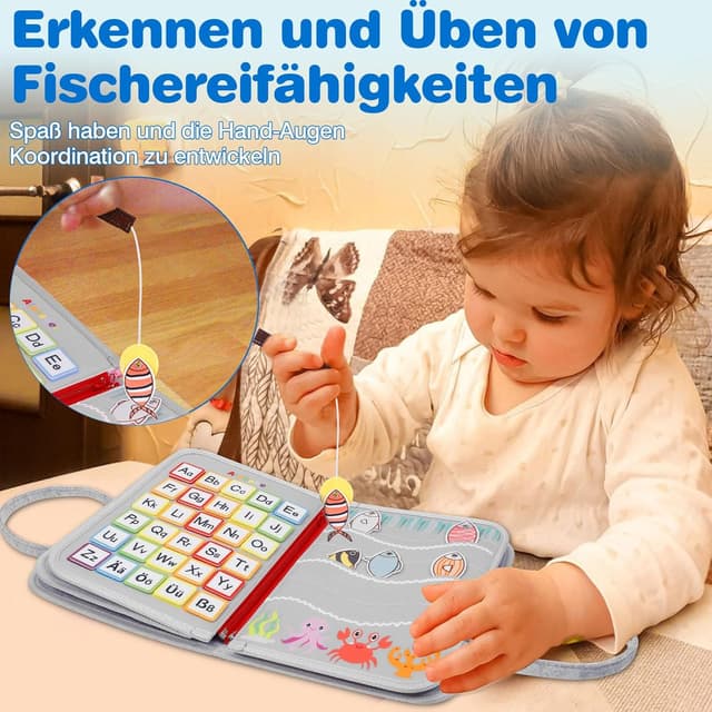 Thumbnail 3 de JHkim Montessori Busy Board Deutsch
