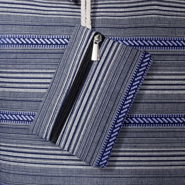 Detalle 2 de MASADA Grande borsa da spiaggia idrorepellente 58x38x18 cm