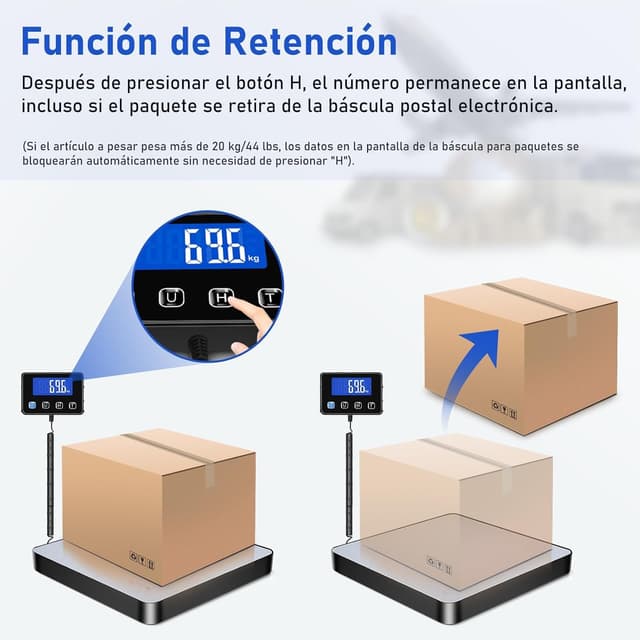 Thumbnail 2 de RAOYAN Báscula para Paquetes 440lb