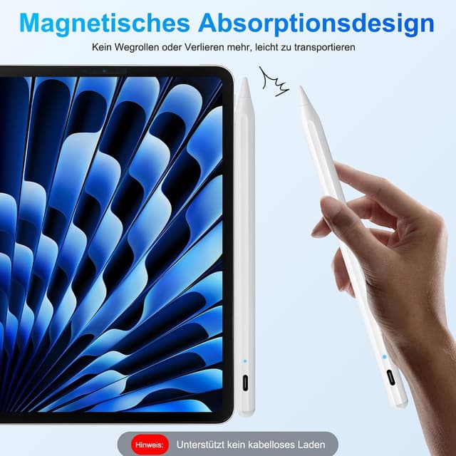 Thumbnail 6 de Stift für iPad 2018-2025, Schnellladung 30 Min