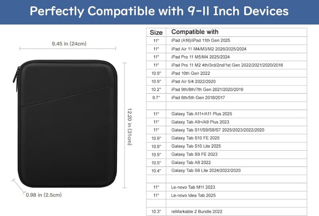 Detalle de Dadanism Tablet Sleeve Bag 11 inch for iPad