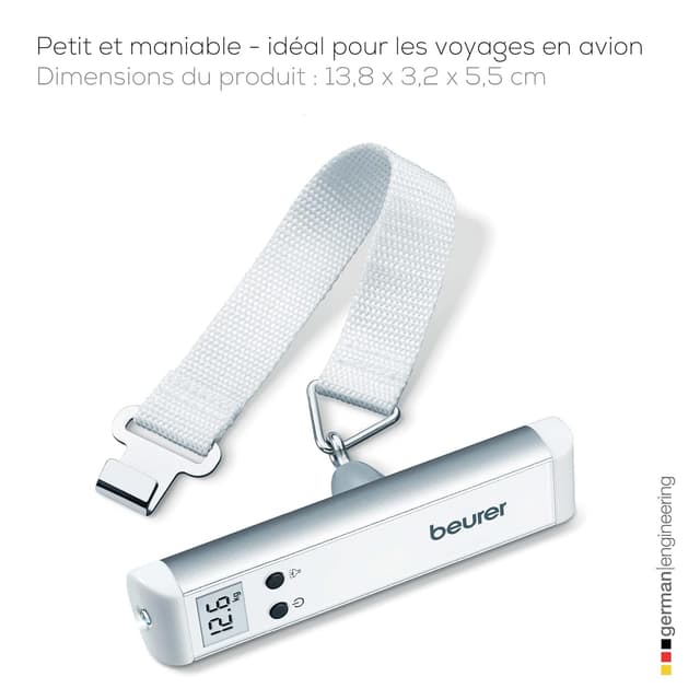 Thumbnail 4 de Beurer LS 10 Pèse-bagages pour voyages