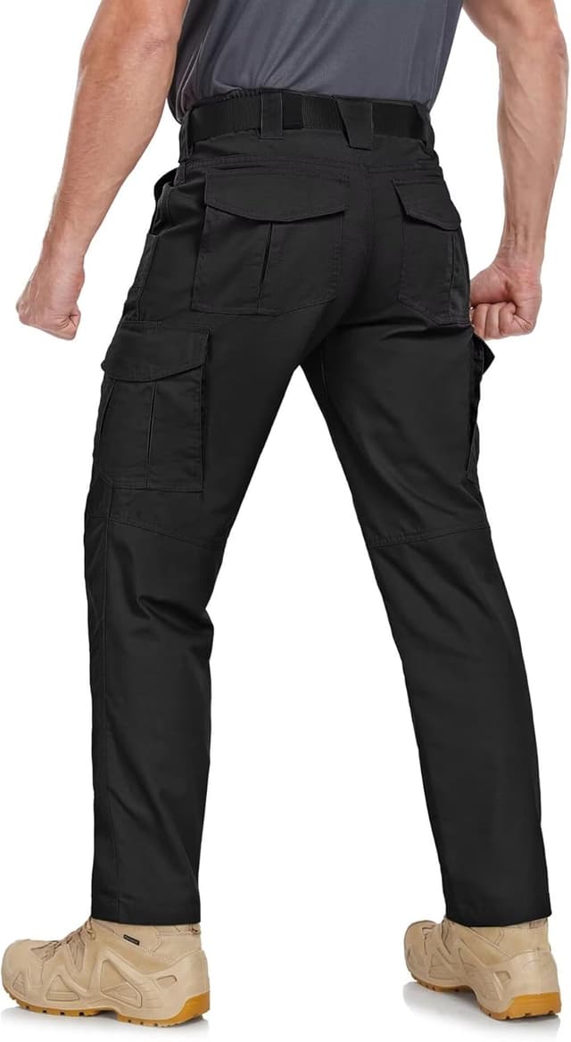 Detalle de Zoofly Men’s Cargo Pants Ripstop Water-Resistant Hiking & Work Pants (Not Belt)
