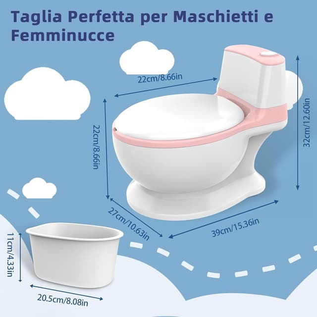 Detalle 2 de Sweetmirth Vasino da viaggio 1–3 anni