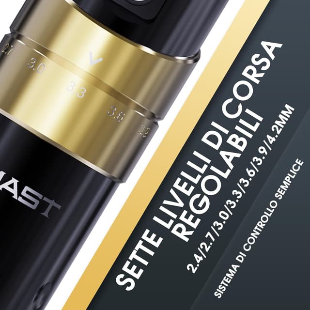 Thumbnail 6 de MAST TATTOO Flip3 Kit macchina tatuaggi 7 lunghezze