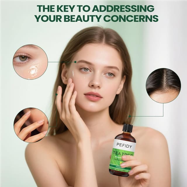 Detalle de PEFIDY Tea Tree Olio Essenziale 118 ml