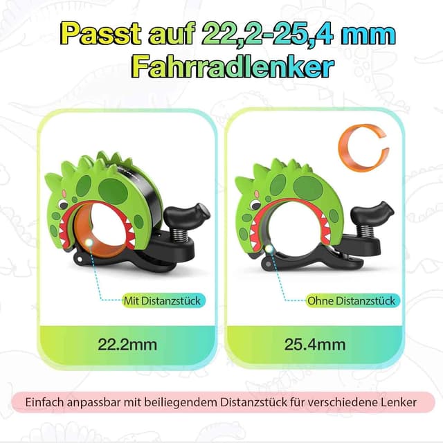 Thumbnail 4 de Toptrek Fahrradklingel Kinder 2025