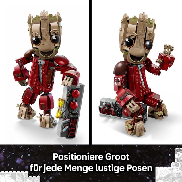 Detalle 2 de LEGO Groot im Ravager-Outfit 76341