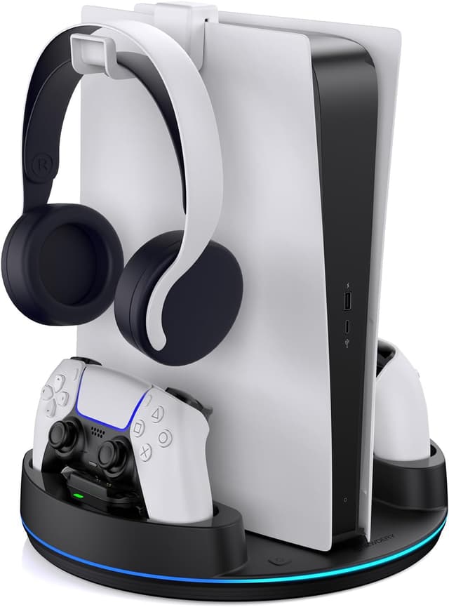 Detalle de NEWDERY PS5 Ständer 9 Modi