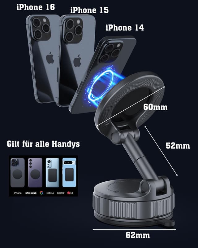 Thumbnail 5 de Handyhalterung Auto N55 360° faltbar