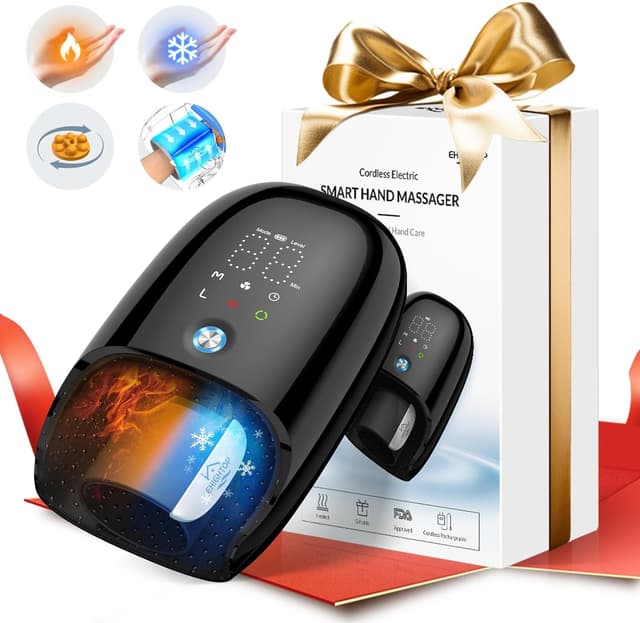 Imagen de Hand Massager with Kneading Rollers, 6 Modes ⚙ en OfertitasTOP