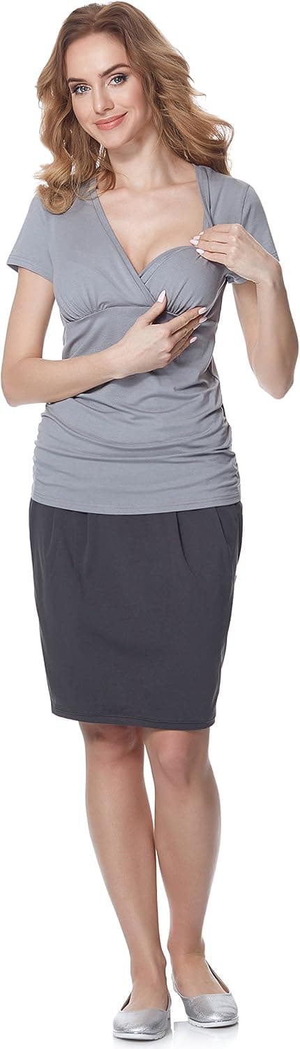 Detalle de Bellivalini BLV50-123 Chemise de nuit grossesse đ€°