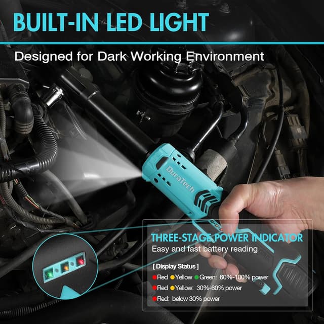 Thumbnail 6 de DURATECH Clé à cliquet 12V 60 N·m