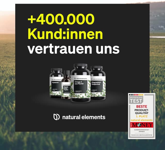 Detalle 2 de natural elements MSM Kapseln 1600 mg Tagesdosis