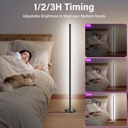 Thumbnail 5 de NIKYJM Lámpara de Pie LED 145 cm