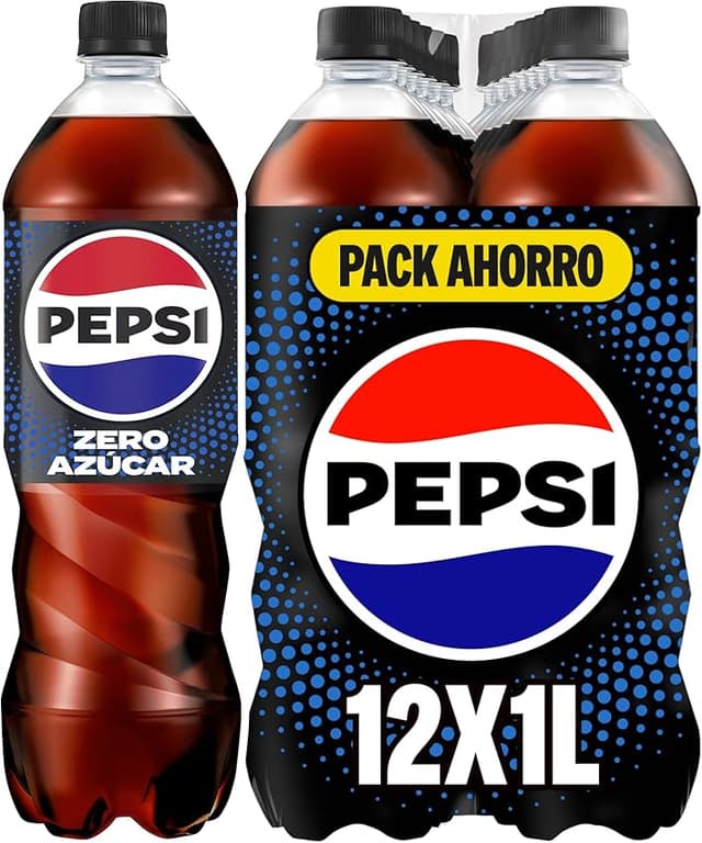 Thumbnail 1 de Pepsi Zero pack 12 x 500 ml — 6 L 🥤