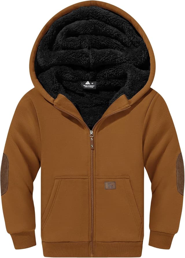 Detalle de Veste polaire enfant JACKETOWN, capuche zippée