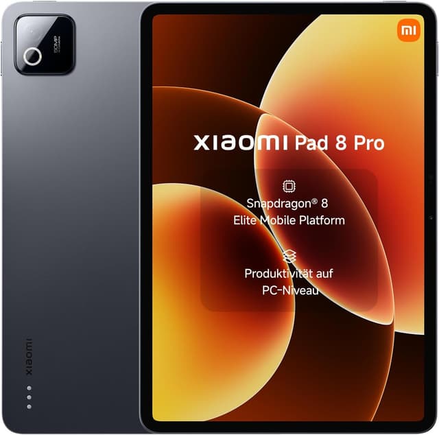 Detalle de Xiaomi Pad 8 Pro Tablet 11,2 Zoll (8GB RAM/256GB) mit Snapdragon 8 Elite und 144Hz-Display – Grau