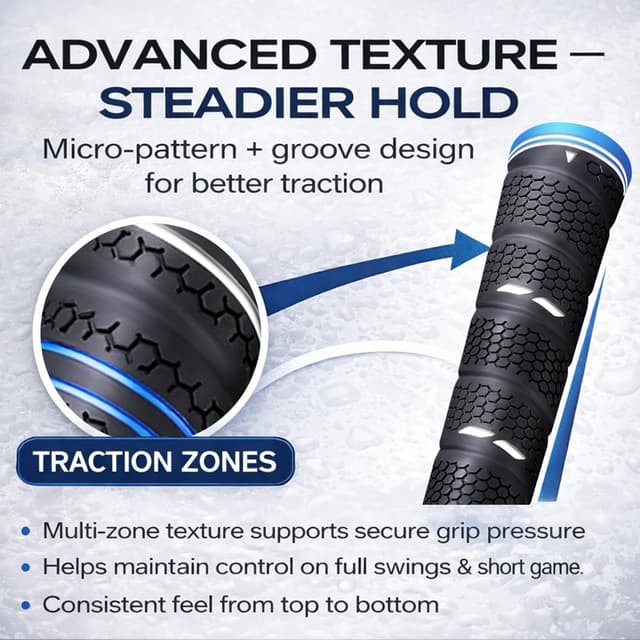 Detalle de Goashpeaot Wrap Golf Grips 13-Pack with Golf Grip Kit