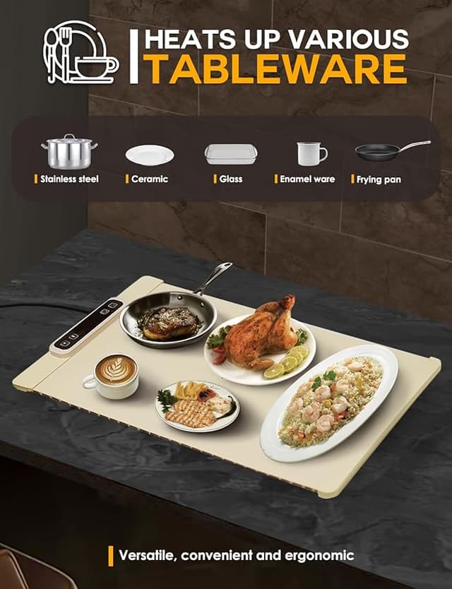 Thumbnail 4 de Rollable Electric Warming Tray