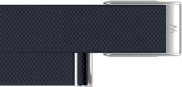 Detalle 2 de WHOOP MG SuperKnit Luxe Band Dunkelblau – Sportliches Nylon-Band für WHOOP Life