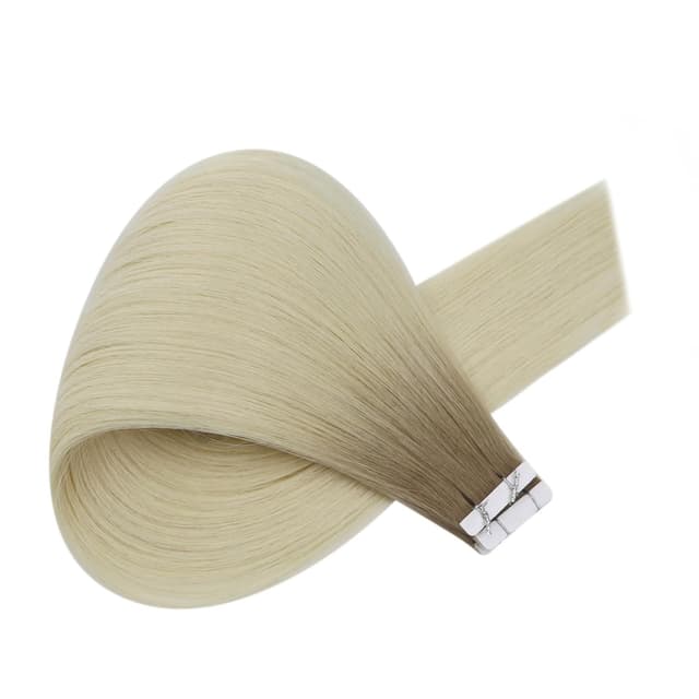 Thumbnail 6 de Fshine Invisible Tape in Extensions Echthaar (R8 T60), 40 cm, 5 Stück à 10 g