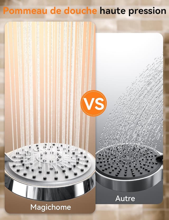 Thumbnail 1 de Magichome Pommeau de douche haute pression