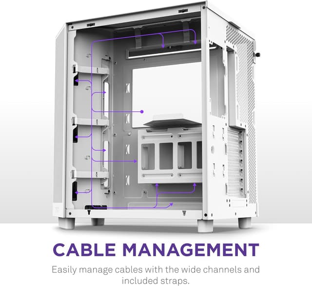 Thumbnail 5 de NZXT H6 Flow RGB Gehäuse Mid-Tower