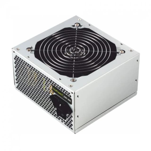 Detalle de Tooq Ecopower II TQEP-500SSE-O 500W fuente de alimentación para PC