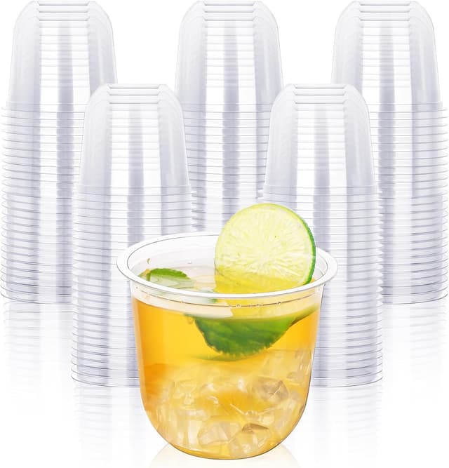 Imagen de KesaPlan 12oz Disposable Stemless Wine Glasses 100pcs en OfertitasTOP