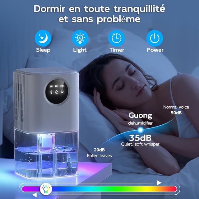 Thumbnail 4 de Deshumidificateur 50㎡ avec écran tactile ⚙