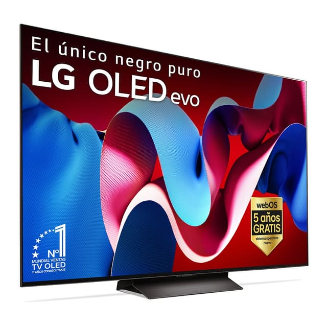 Detalle de LG OLED65C46LA 65" (164 cm) 4K Smart TV OLED con webOS 24 y Magic Remote MR24, reacondicionada Grado C