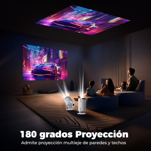 Detalle de TEKXDD Proyector Portátil 200ANSI 📽