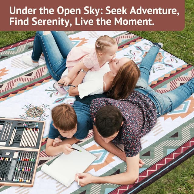 Thumbnail 6 de LARUTAN wasserdichte Picknickdecke 200 x 300 cm