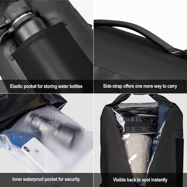 Thumbnail 4 de Dry Bag Upgraded 45L waterproof sack for paddling