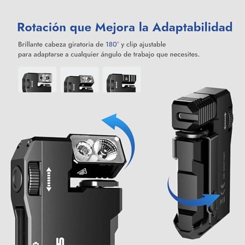 Thumbnail 5 de WUBEN G5 400 lúmenes linterna compacta