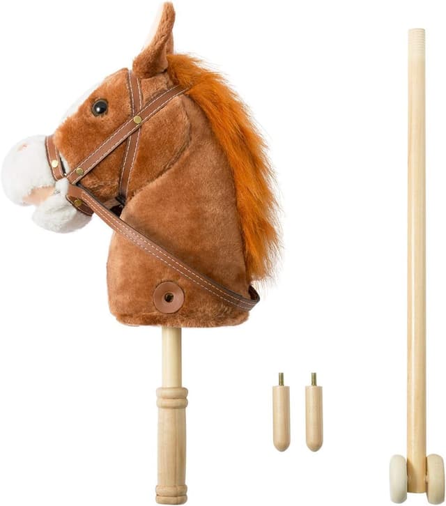 Thumbnail 5 de HollyHOME Stick Horse 91cm plush toy 🐴