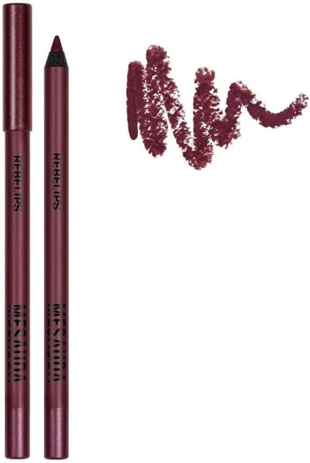 Detalle de Mesauda Rebelips Currant: matita labbra waterproof in plastica temperabile