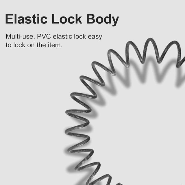 Thumbnail 6 de RockBros Lucchetto Bici Portatile a Cavo 90 cm