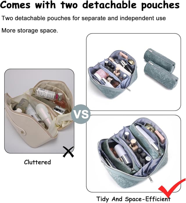 Thumbnail 6 de BOYATU Travel Makeup Bags 9.25in set