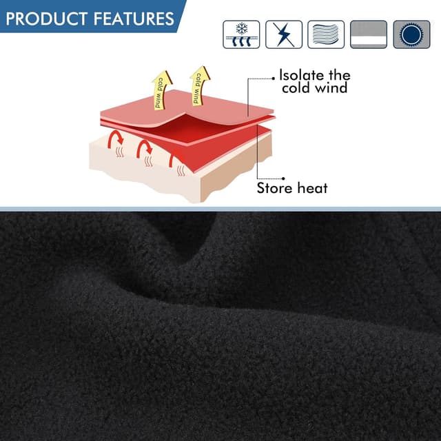 Thumbnail 3 de TAGVO Winter Thermal Fleece Balaclava 1pc