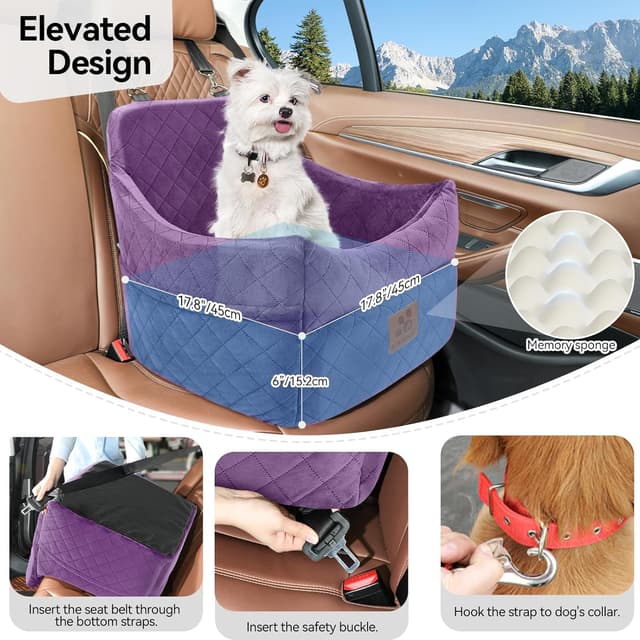 Detalle 1 de GL GLENSLAVE dog booster seat for up to 35lbs