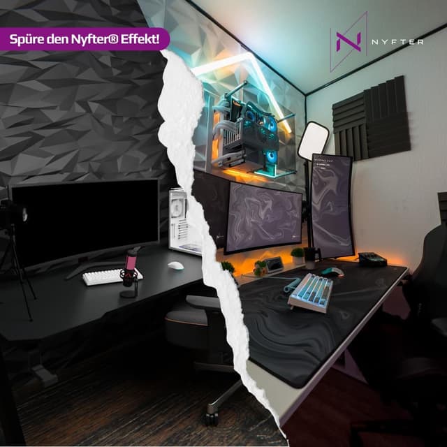 Thumbnail 4 de Nyfter Sakura Gaming Mauspad 900×500 mm