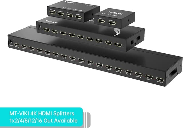 Thumbnail 1 de MT-ViKI HDMI Splitter 1x4 4K